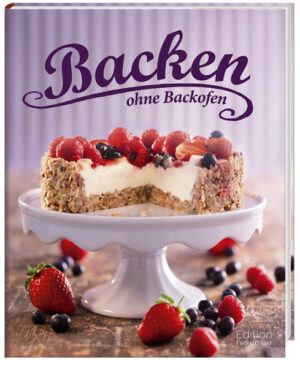 Appetit auf Schnittchen, Törtchen oder eine leckere Torte, aber keine Lust zu backen? Keine Sorge, für alle Rezepte in diesem Buch benötigt man lediglich einen Kühlschrank. Tortenböden werden aus Löffelbiskuits, Butterkeksen, Müsli oder Popcorn hergestellt. Der Belag besteht aus Frischkäse, Quark, Sahne, Schmand, Mascarpone oder Ricotta. Früchte oder Fruchtpürees, Pudding, Crème double und Schokolade runden die leckeren Köstlichkeiten ab. Eierlikörtörtchen, Kirsch-Amarettini-Schnitten, Erdbeer-Pistazien-Torte oder aber ein zartes Himbeer-Baiser-Herz warten auf coole Bäcker und Bäckerinnen!