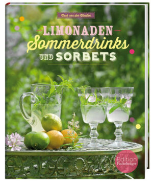 Der Geschmack des Sommers! • Kühl & lecker: fruchtig-frische Ideen für Limonade, Sommerdrinks, Bowle, Sorbet und Granité • Erfrischende Köstlichkeiten von Apfel-Salbeiblüten-Bowle bis Zitronensorbet • Einfache Zubereitung mit zahlreichen Tipps und Hinweisen Limonade, Bowle, Sorbet und Granité sind die Klassiker unter den Erfrischungsgetränken. Doch nicht nur sonnenreife Früchte, auch würzige Kräuter und Matcha-Tee eignen sich für erfrischende Getränke und geben bewährten Rezepten einen neuen Kick. Lassen Sie sich zum Genuss frisch-spritziger Limonaden und Sommerdrinks verführen - kombinieren Sie traditionelle und neue Geschmacksideen miteinander, bestimmen Sie selbst die Mischungsverhältnisse oder kreieren Sie ihren eigenen Drink. Kühl, fruchtig, aromatisch, je nach Geschmack mal mit, mal ohne Alkohol - kein Sommertag vergeht ohne eisgekühlte Getränke, wenn sie so neu und frisch im Glas prickeln wie die in diesem Buch vorgestellten Köstlichkeiten.