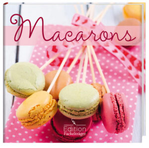 Köstlichkeiten aus der französischen Patisserie Die luftig-leichten Macarons sind aus der französischen Patisserie nicht wegzudenken. In buntesten Farben und feinsten Aromen locken sie in den Auslagen. Mit zahlreichen Tipps und Tricks und genauen Backanweisungen geling das zarte Gebäck jetzt auch zu Hause. Klassisch in rosa-rot mit Himbeer- oder Erdbeerfüllung, mit köstlicher Schokoladefüllung und feinen Kirschstückchen als Schwarzwald-Macaron, mit Limoncello gefüllt als italienische Variante, oder edel mit Orangenblüten und Pistazien – zum Verschenken oder selbst essen! • Die feine französische Patisserie zum Verschenken • Tipps und Tricks zur Zubereitung sowie zahlreiche Rezepte