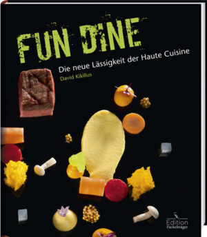 Keine Angst vor Haute Cuisine! • Jung, frech und anspruchsvoll • Neue kreative Inspirationen für Profis und ambitionierte Hobbyköche Essen auf Sterneniveau - in lässiger Atmosphäre, ohne Schwellenangst und Chichi, eben einfach „fun dine“. Das ist das Konzept, mit dem sich David Kikillus‘ Restaurant in Dortmund von den etablierten Sternetempeln abhebt: „Krawatte kannst du zuhause lassen!“ Doch gleichzeitig duldet David auf dem Teller keine Kompromisse. Alles, was zum Gast kommt, ist „fucking perfect“. In seinem ersten Buch gewährt Kikillus einen Einblick in seine Arbeit und hat 40 seiner besten Rezepte zusammengestellt. Von „Sex on the Beach“, „Rock`n`Rollmops“, „Fleischeskunst“ oder „Waldlauf“: Produkte der klassischen Haute Cuisine finden auf Davids Teller ihre Vollendung.