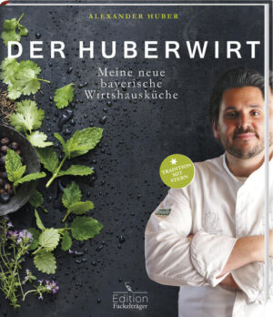 Kultur, Genuss und Lebensfreude • Traditionelle Wirtshausküche auf Sterneniveau interpretiert • Aus dem in 11. Generation geführten Traditionsgasthaus • Bayerische Gastlichkeit trifft auf eine weltoffene, moderne Küche Die bayerische Küche bedeutet für uns Gemütlichkeit, Traditionsbewusstsein und Bodenständigkeit. Sie ruft Erinnerungen an das Oktoberfest wach und an die leckeren Essen auf der Hütte nach einem langen Wandertag. Alexander Huber vom Huberwirt, einem Gasthaus in der elften Generation, schafft mit seiner Küche den Übergang ins 21. Jahrhundert. Der Sternekoch gehört zur Elite der deutschen Kochkünstler. Traditionelle Wirtshausküche paart sich bei ihm mit perfektem Handwerk und Kreativität. Mühelos gelingt ihm der Brückenschlag zwischen den Gerichten seiner bayerischen Heimat und einer Küche, in der ein Feuerwerk kulinarischer Ideen zum Ausdruck kommt.