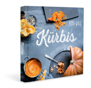 Kürbis - Im Herbst ein Muss - Über 40 Rezepte von herzhaft bis süß Rezepte für die kalte Jahreszeit Endlich - es ist wieder Kürbiszeit! In der kalten Jahreszeit liegt der Kürbis als Saisongemüse voll im Trend. Sein samtig-weiches Aroma überrascht in immer neuen Kreationen. Dieses Kürbisbuch darf in Ihrem Bücherregal auf keinen Fall fehlen! Als begeisterter Foodie überrascht Anna Walz mit über 40 köstlichen Kürbisrezepten, die einem das Wasser bereits beim Durchblättern im Mund zusammenlaufen lassen. Ob Salbei-Kürbisbrot und ein cremiger Kürbis-Smoothie zum Frühstück, Hühnchen-Kürbis-Lasagne oder Kürbissuppe mit Granatapfel, Ziegenkäse und Koriander in der Mittagspause, Kürbis-Cheesecake oder Brownies mit Kürbiscremefüllung zu Kaffee und Tee oder Sticky Beef mit Kürbis und Süßkartoffel-Pommes zum Abschluss des Tages: Diese herzhaften und süßen Rezepte mit vielen bekannten Kürbissorten schmecken einfach grandios!