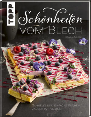 Ein Klassiker neu interpretiert! In diesem wundervollen Buch bekommen Blechkuchen einen neuen Look. Im Gegensatz zu aufwändigen Torten brauchen Sie für diese Kuchen keine Stunden oder gar Tage Zeit. Mit ein paar Handgriffen verwandeln Sie einfache Blechkuchen in zauberhafte Schönheiten. So sind Sie und Ihr Kuchen die Stars auf der Kaffeetafel, beim nächsten Familienfest oder beim Kindergarten-Event. Lob garantiert!