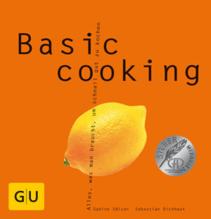 Basic cooking - das Kochbuch fürs ganze Leben Ausbildung, Job, Familie - Kochen kann man in jedem Lebensabschnitt lernen. Mit dem GU-Kochbuch "Basic cooking. Alles, was man braucht, um schnell gut zu kochen" zaubern Sie innerhalb kurzer Zeit fantastische Gerichte auf den Teller. Die Kochprofis Sabine Sälzer und Sebastian Dickhaut vermitteln mit tollen Farbfotos und witzig geschriebenen Texten ihre Leidenschaft für die schnelle Küche. Neben der Qualität der Zutaten kommt es beim Kochen auf die richtigen Küchengeräte, Zubereitungsarten und eine Portion Liebe an. Gesunde und raffinierte Speisen für den Alltag, große und kleine Runden und für jedes Alter sind mit diesem Kochkurs zwischen zwei Buchdeckeln ein Kinderspiel!