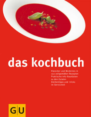 Kochen und Essen heute: Das ist eine Mischung aus Tradition und Neuem, aus heimischen Spezialitaeten und Exotischem - also eine Bandbreite von Sauerbraten bis Sushi. Man nimmt sich in jeder Kueche das Beste und geniesst urdeutsche Kartoffelkloesse, ihr Abwandlung mit asiatischer Füuelung oder variiert als feine Spinatgnocchi. Wer auf der Suche nach klassischen Rezepten ist und zudem auch wissen moechte, wie man Huhn in Kokosmilch wie beim Asiaten zubereitet, wird hier fuendig: Als Standardwerk für die unkomplizierte Jeden-Tag-Kueche finden sich hier Gerichte für jeden Anlass und jeden Geschmack. Einfache und leicht gelingende Rezepte schaffen die Grundlage für kreatives Kochen ohne all zuviel theoretischen Ballast. Statt komplizierter Rezepturen und Kochbuch-Fachchinesisch steht hier ganz das Vergnuegen am Herd und der Genuss bei Tisch im Vordergrund.