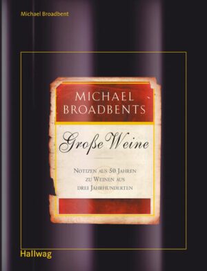 Dieses Buch bündelt die Erfahrungen eines halben Jahrhunderts voll von Weindegustationen der Extraklasse: Es enthält Beschreibungen und Notizen zu klangvollen Namen wie Château Pétrus und Château Margaux oder zu Hermitage, La Chapelle und zu Tokaji Aszú. Der Autor Michael Broadbent, Weinhändler und Christie’s Auktionator, hat im Lauf seiner Karriere die edelsten Weine der Welt über Jahrzehnte hinweg immer wieder verkostet. Die Eindrücke, die er dabei gewonnen hat, hielt er in insgesamt 133 roten Notizbüchern fest. Diese handschriftlichen Notizen bilden die Grundlage für „Michael Braodbents Große Weine“. Das Ziel dieses Buches besteht für Broadbent darin, die Veränderungen einzelner Weine in Stil und Qualität über große Zeiträume hinweg zu dokumentieren. „Michael Broadbents Große Weine” bietet geordnet nach Ländern, Regionen und Jahrgängen einen Überblick über die nahezu mythisch anmutenden Spitzenweine aus Frankreich, Europa und der Neuen Welt. „Das ist ein Buch, wie es nur ein Weinkenner und -verkoster der Spitzenklasse schreiben kann: informativ, lehrreich und absolut beeindruckend.” (Alles über Wein, 6/2002)