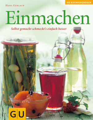 Haben Sie schon einmal Kornelkirschenkonfitüre, Pflaumenröster mit Sternanis, Limetten-Chutney, Auberginen mit Minze, Schlehen-Ketchup oder Pflaumensauce mit Meerrettich probiert? Schmeckt alles genial! Und zum Glück ist es nach den Anleitungen von Hans Gerlach auch leicht selbst einzukochen, denn diese Leckereien finden Sie weder im Supermarkt noch in Spezialitätengeschäften. Neben den genannten Köstlichkeiten bietet das Buch viele Klassiker von Kirsch-Stachelbeer-Konfitüre über Schlehengelee und Apfelkompott bis Leberwurst und Entenconfit. Viele Regionale Spezialitäten und traditionelle Zubereitungsmethoden der Autor für uns neu entdeckt. Die Einmach-Techniken werden an Beispielen und mit ausführlichen Infos erklärt. Viele Tipps sorgen für problemloses Gelingen und bei jedem Rezept werden „gute Begleiter“ genannt, mit denen Sie Ihre feinen Vorräte aufs Beste ergänzen können. Die Serviceseiten am Schluss sorgen mit Saisonkalender, Infos über Konservierungsmittel wie Zucker, Salz, Essig und Öl, Grundzubereitungen, Gläser und Pannenhilfe dafür, dass Sie nur allerbeste Qualität in Ihren Vorratsschrank gelangt. Wenn Sie dann ab und zu etwas von Ihren Kostbarkeiten an gute Freunde verschenken, ist Ihnen die Bewunderung aller sicher.