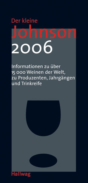 Der kleine Johnson ist mit über 7 Millionen Exemplaren in 12 Sprachen das weltweit meist verkaufte Weinbuch. Es bietet eine Übersicht über die international wichtigsten und besten Weine, ihre ideale Trinkreife sowie ihre Erzeuger. Jedes Jahr werden die Weine neu verkostet und bewertet. Aktuelle Informationen zu den besten Winzern, über neueste Entwicklungen in der Weinwelt und Tipps zur Kombination von Essen und Wein machen das Buch zu einem unersetzlichen Begleiter für Weinliebhaber.