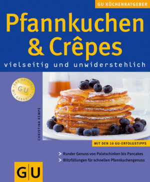 Ein Wort für unendliche Vielfalt mit elf Buchstaben? Pfannkuchen! Mal sind sie zart und dünn mit Orangen-Schokosauce bestrichen, mal umschließen sie wunderbar dick saftige Kirschen. Ihre Lieblingsvariante ist herzhaft? Kein Problem, dafür gibt es Pancakes mit Lachs und Spinat oder Basilikum-Mango-Huhn. Ob groß oder klein, Schmarrn, Palatschinken, Crêpes, Pancake oder Blini hier findet jeder sein Pfannkuchen-Glück!