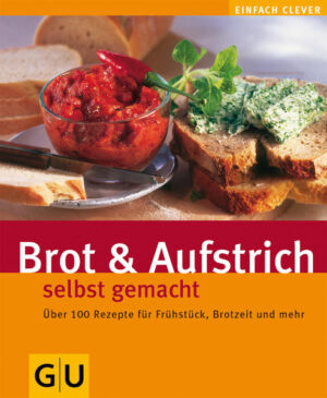 Der Mensch lebt nicht vom Brot allein? Ganz genau, denn das entscheidende Etwas fehlt noch: ein feines Topping! Weil eine Scheibe ofenfrisches Brot ohne was drauf und umgekehrt ein feiner Aufstrich ohne Unterlage undenkbar sind, liefern wir’s im Doppelpack: mit Brot & Aufstriche aus der Reihe Einfach clever. Außer satten 100 Rezepten für internationale Brot- und Aufstrichspezialitäten gibt’s natürlich die wichtigsten Basics mit auf den Weg: alles über Mehlsorten und Backformen, Hefe- und Sauerteig Step by Step, Tricks & Kniffe für die richtige Brotwürze und Vieles mehr. Mit diesen Helfern im Gepäck schmeichelt leckeres Backwerk vom Dattelbrot über Finnisches Ringbrot bis hin zum Krustenbrot aus dem Tontopf dem Gaumen. Und um den Genuss vollkommen zu machen, gibt es für jede Gelegenheit – egal ob zum Frühstück oder Abendbrot, fürs Picknick oder zum Glas Wein – passende Aufstriche gleich mit dazu. Mangokonfitüre mit Ingwer, Garnelenbutter oder Hot-Cream-Cheese veredeln unser täglich Brot.