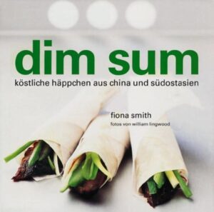 Die besten Bissen aus Fernost: kleine Köstlichkeiten für Gäste und Feste. Dim Sum bedeutet “Herzensfreude”, und was das Herz in diesem Fall erfreut, sind die delikaten Häppchen, aus denen sich in chinesischen Restaurants auf der ganzen Welt zur Mittagszeit der großartige “Yum Cha”-Lunch zusammensetzt. “Yum Cha” heißt soviel wie “Tee trinken”, umfasst aber neben Tee noch eine ganze Menge mehr. Yum Cha-Gäste bedienen sich individuell an einem appetitlichen Reigen von mundgerechten Dim Sum, die auf hochbeladenen Servierwagen in dampfenden Bambuskörben, auf Platten und in Schüsseln an ihnen vorbeigeschoben werden. Fiona Smiths Rezepte kommen aus China, aber auch aus Thailand, Vietnam, Malaysia und Japan - und warten darauf, ausprobiert zu werden. Ihre Ideen basieren auf erprobten Rezepten, die man auch zu Hause problemlos zubereiten kann. Die Betonung legt sie dabei auf viel Geschmack, die mundgerechte Größe der Dim Sum und auf eine leichte, schnelle Herstellung. Aus dem Inhalt: Gemüse (z.B. Wan Tan-Kräcker mit schwarzem und weißem Sesam oder Eierröllchen mit scharfem Chili-Tofu) - Fisch und Meeresfrüchte (z.B. Lachs-und-Asienpesto-Päckchen, Muscheln mit Eiernudeln und schwarzer Bohnensauce oder Shrimp-Frühlingszwiebel-Beignets) - Huhn und Ente (z.B. Pekingenten-Crêperöllchen oder Paksoi-Röllchen mit würzigem Huhn) - Fleisch (z.B. Mini-Hoisin-Spareribs) - Süßes (z.B. Orangen-Mandel-Glücksplätzchen oder Fünf-Gewürze-Puddingtörtchen) - Dips & Saucen (z.B. süße Chilisauce, süßsaure Sesamsauce oder Soja-Ingwer- und Pflaumensauce).