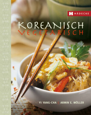 Schonend blanchiertes Gemüse, geschmorte Tofugerichte, Suppen und Eintöpfe, eine Vielzahl von Gemüsepfannkuchen, Reis und (Glas-)Nudeln, frische Salate aus Sprossen und Keimlingen sind die Basis der abwechslungsreichen, fettarmen koreanischen Küche. Unverzichtbar ist eine spezielle Art von Sauergemüse, der Kim-Chi. Da Fleisch in Korea immer rar und teuer war, entwickelte sich eine besonders reichhaltige vegetarische Küche. Komplizierte Zubereitungsarten sind selten und während im übrigen Asien der Wok das wichtigste Küchenutensil ist, kochen die Koreaner mit Begeisterung in Töpfen und Pfannen, was den Einstieg für Europäer sehr einfach macht. "Koreanisch vegetarisch" ist erhältlich im Online-Buchshop Honighäuschen.