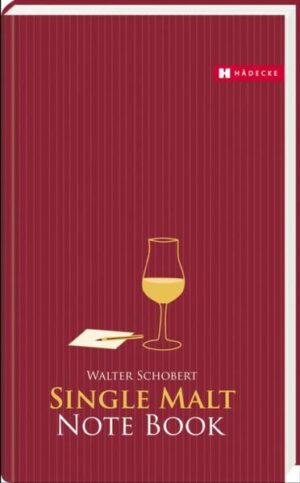 Nosing & Tasting: Notes des Experten und Facts für die Fans! Kein anderes Buch kümmert sich intensiver um die Pflege und Verkostung dieser edlen Spirituose. Malt Whisky ist nach wie vor im Trend - und dieses Buch ist für Kenner und Genießer, aber auch für Einsteiger eine wahre Fundgrube. Professor Walter Schobert, einer der renommiertesten Whisky-Experten Deutschlands, führt in die wunderbare Welt des Malt - mit Tasting Notes, die im Vergleich helfen, den persönlichen Lieblings-Whisky zu entdecken, und mit aktuellen Informationen über alle wichtigen Destillerien. Der Autor ermutigt jeden, seine eigenen Geschmackserlebnisse und Erfahrungen zu notieren. Im Buch ist dafür bei den vorgestellten Single-Malt-Marken entsprechend Platz gelassen. Die Vorgänger-Ausgabe des Buches wurde 2002 mit der Silbermedaille der Gastronomischen Akademie Deutschlands ausgezeichnet!