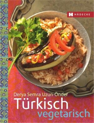 Bulgur, Börek & Dolma Die traditionelle türkische Küche hat für Vegetarier viel zu bieten und ist keinesfalls auf Döner und Kebab beschränkt. Würzige Kräuter und orientalische Gewürze sorgen für einen Aromenreichtum, der aufs Beste mit frischem Gemüse harmoniert. In Suppen, Pasteten oder als Salat, gefüllt, süß oder pikant - entdecken Sie die Köstlichkeiten der türkischen Küche mit solch wunderbaren Bezeichnungen wie „Die Lippen einer schönen Frau“ für ein bekanntes Gebäck oder „Der Imam fiel in Ohnmacht“ für ein - sehr - knoblauchhaltiges Auberginengericht aus dem Ofen. Alle Rezeptüberschriften und die wichtigsten Zutaten sind auf deutsch und türkisch.