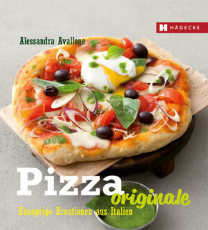 Eine runde Sache: 28 echt italienische Rezepte für Pizza  traditionelle und neue Kreationen. Eine Einführung zu Techniken (z.B. auf dem Pizzastein), Teigen (traditionell, Vollkorn, ohne Gluten, Hefe und andere Triebmittel) und Backtemperaturen. Pizza ist weit mehr als italienisches Fastfood! Egal ob als Teil eines Menüs, als vegetarisches Hauptgericht, als Fingerfood zu einem Büffet oder sogar als süßer Abschluss eines Mahls bieten Pizza und Pizzette, Focaccia und Focaccette, Calzone, Lingue und Panzerotti immer wieder überraschende Varianten des knusprigen Teigbodens mit abwechslungsreichem Belag aus dem Ofen. Und der Clou: Mit einem Pizzastein lassen sich die Rezepte auch auf dem Grill zubereiten! "Pizza Originale" ist erhältlich im Online-Buchshop Honighäuschen.