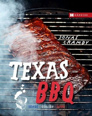 The Real Thing  BBQ at its Best! Ein Roadtrip in Bildern von Land, Leuten und Barbecues und den besten Rezepten aus dem Osten, dem Westen und der Mitte von Texas für das beste BBQ der Welt! Die wichtigste Zutat für ein richtiges BBQ ist Zeit, denn hier wird bei niedrigeren Temperaturen langsam gegart und nicht schnellstmöglich und bei großer Hitze gegrillt. Deswegen bleibt das Fleisch beim BBQ saftig, trocknet nicht aus und Stücke, die bei schneller Zubereitung zäh wären, werden dabei butterweich. Ganz zu schweigen von dem unverwechselbaren Raucharoma Jonas Cramby, freier Autor und Blogger, hat sich einen Traum erfüllt und einen Roadtrip mit der ganzen Familie durch Texas gestartet: mitgebracht hat er viele stimmungsvolle Bilder und die besten Rezepte quer durch den Staat, z.B. für Pulled Pork, Smoked Chicken Wings, Beef-Sandwiches, Ribs oder mexikanische Hotdogueros und Texas Hot Guts (geräucherte, selbst gemachte Würstchen), dazu jede Menge Original-Beilagen von Sauerteigbrot bis Mixed Pickles, Bohnen und Krautsalat, nicht zu vergessen die Saucen! Er zeigt, wie man seine eigenen Rubs (Gewürzmischungen) herstellt, bis hin zum ganz persönlichen Geheim-Rub, gibt Tipps zu Geräten, Technik und Werkzeug, zum Holz, der Temperatur und dem Fleisch. Sie werden sehen, die richtige BBQ-Technik ist einfach zu erlernen und umzusetzen, egal ob mit dem Gartengrill oder dem professionellen Smoker und damit gelingt das beste BBQ der Welt auch hierzulande! "TEXAS BBQ" ist erhältlich im Online-Buchshop Honighäuschen.