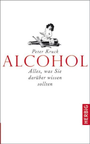 Kuriose Fakten über Bier, Wein & Schnaps: Dieses informative wie amüsante Geschenkbuch bietet den ersten vollständigen Überblick über das Thema Alkohol in allen nur denkbaren Facetten, in Geschichte und Gegenwart Peter Kruck nimmt uns mit auf eine höchst informative und nicht weniger kurzweilige Reise in die Welt des Alkohols. In amüsanter Weise klärt er uns auf, wie uns der Alkohol über die Jahrtausende auf dem Weg in unsere heutige Zivilisation begleitet hat. Am Ende kennen wir den Unterschied zwischen Bordeaux und Cabernet Sauvignon, erfahren, warum Guinness dunkler ist als Pils und wann man Whisk(e)y mit und ohne e schreibt. Warum Asiaten häufig wenig vertragen oder welche Rolle der synaptische Spalt beim Rausch spielt. Für alle, die mehr wissen wollen über die beliebtesten Prozente der Welt - über die guten und die schlechten Seiten zwischen Gaumenlust und Leberlast.