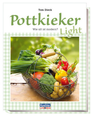 Im ersten Pottkieker - Kochbuch hat Autor Tom Dieck die deftige Welt der norddeutschen Küche vorgestellt und die gehaltvollen, nordischen Klassiker in die heimischen Pötte gebracht. Im neuen Pottkieker-Kochbuch light widmet sich der Autor hingegen norddeutschen Rezepten für die schlankere Linie. Auch in Pottkieker Light sind es die Geschichten und Mythen, die sich um die jeweiligen Rezepte ranken und liebevoll vom Autor zusammengetragen worden sind, die das Kochbuch so besonders machen. Stehen in der klassischen norddeutschen Küche eigentlich vorrangig deftige und gehaltvolle Gerichte auf dem Speiseeplan, sollen hier die leichteren Varianten vorgestellt werden. Insgesamt 49 Vorspeisen, Hauptgänge, Snacks, typisch norddeutsche Getränke, Desserts und Kuchen sind vom Autor sorgfältig zusammen gestellt worden. Der Leser lernt in diesem Pottkieker norddeutsche Rezepte kennen, die weniger auf die Hüften schlagen. Von der Büsumer Krabbensuppe über den Löwenzahnsalat und Shrimps mit dicken Bohnen bis hin zum Sanddornmousse und der Buchweizentorte kommt der Leser und Koch dennoch voll auf seine kulinarischen Kosten. Auch der neue Pottkieker ist ein inspirierendes Kochbuch, das die norddeutsche Küche mal anders vorstellt und gleichzeitig skurrile und interessante Hintergründe zu den Gerichten liefert: erfrischend anders und warmherzig.