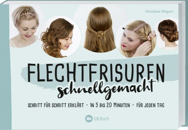 Honighäuschen (Bonn) - Schöne Flechtfrisuren, die schnell gelingen Haare flechten wäre schön, aber die Zeit ist knapp? Friseurmeisterin Christiane Wegner zeigt Ihnen Alternativen zum ewig gleichen Pferdeschwanz oder Dutt, die genauso schnell gemacht sind  schöne und originelle Frisuren, die bei jedem Anlass ein echter Hingucker sind. Geflochtene Haare lassen sich perfekt kombinieren und sind eine großartige Ergänzung für alle Styles von seriös bis lässig. Mit den Schritt-für-Schritt-Erklärungen aus ihrem Buch Flechtfrisuren schnell gemacht gelingt jeder Frisurentrend spielend leicht: Wie macht man einen Fischgrätenzopf? Wie flechtet man einen Wasserfallzopf? Wie sieht ein französischer Zopf oder ein lockerer Bauernzopf aus? - Einfache Flechtfrisuren für jeden Anlass: Top gestylt fürs Büro oder fürs Oktoberfest - Haarnadeln, Bürsten und Stielkämme: alles Wissenswerte zur Grundausstattung - Flechten, kordeln, zwirbeln: Tipps und Tricks für die perfekte Flechttechnik - Bebilderte Flechtfrisuren Anleitung in 5 bis 10 Minuten, z. T. mit Videos - Praktische Spiralbindung: das Buch bleibt beim Flechten offen liegen