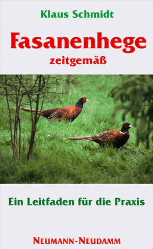 Honighäuschen (Bonn) - Mit Fasanenhege zeitgemäß packt der versierte Autor ein sehr brisantes Thema an. Viele Jäger haben es schon probiert und allermeist dabei Schiffbruch erlitten, doch muss dieses Unternehmen nicht zum Scheitern verurteilt sein. Dieses Buch widmet sich ausschließlich der Praxis, gibt Tipps zur Auswilderung, zu Lebensraumansprüchen, Fasanenrassen, Prädatoren-druck und vielem mehr. Klaus Schmidt zeigt in seinen Ausführungen auf, dass es durchaus möglich ist den Fasan in dem einen oder anderen Revier wieder heimisch werden zu lassen. Ziel der Einbürgerung ist in diesem Fall nicht vorrangig die Jagd, sondern die Bildung eines sich selbst erneuernden Besatzes