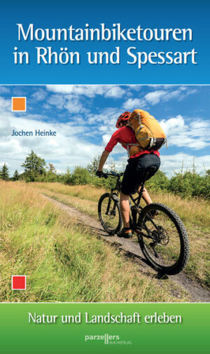 In seinem vierten Mountainbike-Buch stellt Jochen Heinke Mountainbike-Touren in Rhön und Spessart vor. Sie verlaufen auf Routen