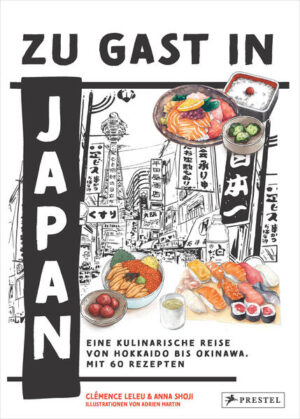 Eine kulinarische Entdeckungsreise durch Japan Von Nord bis Süd kennt die japanische Esskultur viele Varianten der Exzellenz. Dieses umfassende kulinarische Reisetagebuch macht an fünf Stationen des Landes Halt und stellt die Besonderheiten der jeweiligen Region vor. Zusätzlich zeigen 60 köstliche Rezepte, wie die regionalen Spezialitäten einfach zu Hause nachgekocht werden können. Auf der Tour von Tokio über Kansai, Kyushu und Hokkaido bis nach Okinawa beleuchten 30 Beiträge rund um Essensthemen, was die verschiedenen lokalen Küchen ausmacht. Stimmungsvolle Fotos liefern dabei viel Anregung für zukünftige Reisen. Ergänzt wird die Reisefotografie durch ausdrucksstarke Strichzeichnungen und charmante Food-Illustrationen. Die Rezepte bieten den idealen Anknüpfungspunkt, alles selbst auszuprobieren: Leicht zugänglich, alltagstauglich und mit in Europa erhältlichen Zutaten gelingen die Gerichte im Handumdrehen. Eine authentische, anregende und köstliche Reise durch das Land der aufgehenden Sonne.