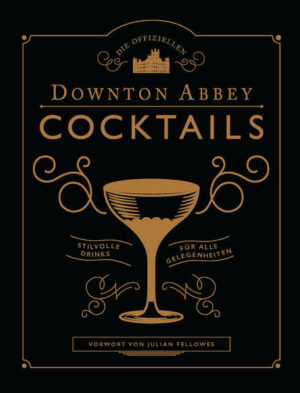Cheers! - das offizielle Downton Abbey Cocktail-Buch mit original Setbildern und exklusiven Rezepten Downton Abbey ist ein Sinnbild für Stil und Etikette - und so werden hier nicht nur die Mahlzeiten zelebriert, auch Drinks jeglicher Couleur werden formvollendet eingenommen. Dieses Buch entführt in die glamouröse Welt der Crawleys und präsentiert über 80 Cocktails. Neben Klassikern wie Mint Julep, Sidecar oder French 75 werden auch auch exklusive Drinks aus der Serie wie Downton Heir, Turkish Attaché oder Maison Daisy präsentiert. Eingebettet in zahlreiche Bilder vom Set der Serie und vergnügliche Szenendialoge, die das Trink-Vergnügen auf Downton lebendig werden lassen, lässt sich mit diesen Rezepten ein Stück der Serie nach Hause holen! "Die offiziellen Downton Abbey Cocktails" ist erhältlich im Online-Buchshop Honighäuschen.