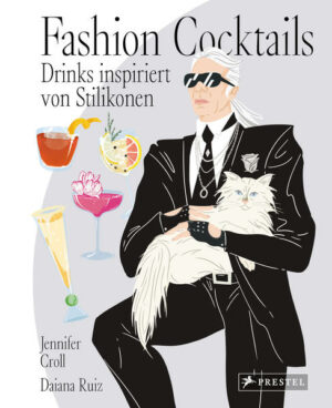 Diese brandneue Kollektion an einfach zuzubereitenden Cocktails serviert mit jedem Drink einen Hauch von Modegeschichte Ob rebellisch, glamourös, avantgardistisch oder elegant  die Suche nach dem passenden Cocktail ist spannend und abwechslungsreich. Inspiriert von Stil-Ikonen der Modegeschichte, umfasst dieses Buch 60 Rezepte für jeden (Mode-)Geschmack. Das Getränk von Karl Lagerfeld gleicht mit seinen samtigen Aromen einem Kir Royale  wie gemacht für Könige. Kim Kardashians Drink ist sinnlich und unaufdringlich köstlich. Der Cocktail von Lizzo ist ein Sekt mit Erdbeere und Rhabarber, der nur so vor Freude sprüht. Von Coco Chanel und Marlene Dietrich bis hin zu Alexa Chung, Harry Styles und den Schwestern Gigi und Bella Hadid  es gibt für jeden Stil den passenden Cocktail. Neben Zutaten und Methodik werden, begleitet von Illustrationen mit witzigen Details, auch das Leben und Wirken der jeweiligen Persönlichkeiten in der Modewelt erläutert. "Fashion Cocktails" ist erhältlich im Online-Buchshop Honighäuschen.