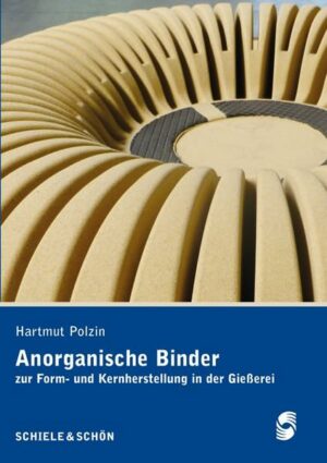 Honighäuschen (Bonn) - Dr. Hartmut Polzin verweist mit seinem Buch auf die Tragweite der Entwicklungen im Bereich der Verdichtungsformverfahren. Anorganische, chemisch härtende Bindersysteme, die seit der Jahrtausendwende verstärktes Interesse erfahren, bilden das Hauptthema dieses Buches. Dr. Hartmut Polzin berichtet über den gegenwärtigen Stand der Anwendung sowie über das erreichbare Eigenschaftsniveau anorganischer Bindersysteme und räumt dabei mit Irrtümern und Vorurteilen auf. Er beantwortet die Frage danach, was diese Bindersysteme zum gegenwärtigen Zeitpunkt leisten können und zeigt die Probleme auf, die es noch zu lösen gilt, damit dieses Verfahren in den nächsten Jahren größere Anteile in der Form- und Kernherstellung erobern kann.