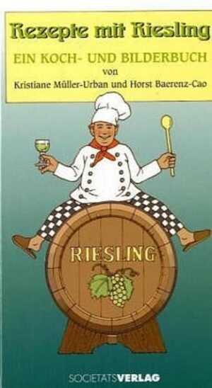 Der Riesling ist Deutschlands bester Wein - darüber sind sich alle Kenner einig. Doch kaum einer weiß, was man alles mit ihm anfangen kann. Die moderne Küche zaubert aus dem zarten Tropfen jede Menge Hochgenüsse und Leckereien - von der Vorspeise über den herzhaften Hauptgang bis zu den Desserts für Naschkatzen. Und dazu passt immer ein Riesling! Kristiane Müller-Urban, erfahrene Kochbuch-Autorin von rund 100 Bücher, hat das Beste zusammengetragen, was aus einem Riesling werden kann. Leckere Suppen und deftige Salate lassen sich ebenso mit Riesling herrichten wie Hauptgänge und natürlich jede Menge Kuchen, Desserts und Konfitüren. Durch die zahlreichen Bilder des Frankfurter Malers Horst Baerenz wird schon das Lesen zu einem Genuss, der alle Sinne anspricht.