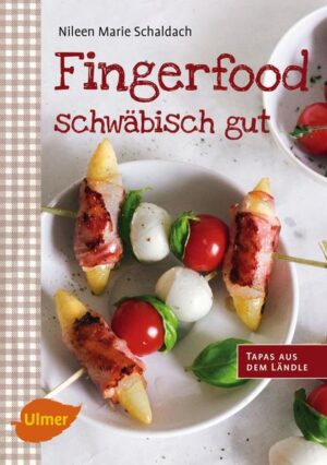 Kulinarische Klassiker aus Schwaben und persönliche Lieblingsrezepte mit einer Prise großer weiter Welt: Nileen Marie Schaldach, Foodbloggerin mit schwäbischen Wurzeln, interpretiert die Gerichte ihrer Kindheit neu und frisch. Da kommen Maultaschen mit Paprika am Spieß aufs Fingerfood-Buffet, genauso wie Dinnede im Miniformat, süße Baiser-Träubles-Tartelettes oder Rosinenschnecken. Mit ein, zwei Happs im Mund - die Rezepte sind ideal für die Sommerparty im Garten, das Picknick im Grünen, die Studentenfete, den Kindergeburtstag und besondere Anlässe, für Brunch oder Buffet.