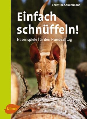 Honighäuschen (Bonn) - Hunde haben einen ausgeprägten Geruchssinn: Sie sind wahre Weltmeister im Schnüffeln. Schon mit einfachsten Mitteln können Sie Ihren Hund artgerecht beschäftigen und den Alltag zum Schnüffelabenteuer werden lassen. In diesem Buch finden sich über 40 dufte Schnüffelspiele für Hunde, die sofort umsetzbar sind: ohne spezielles Training, ohne Vorkenntnisse  dafür mit jeder Menge Spaß! Und dabei können alle mitmachen: vom Hundewelpen bis zum Hunde-Opa, vom Dackel bis zur Dogge. Also: Auf die Schnüffelnase, fertig los!