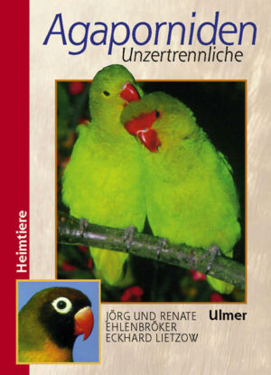 Honighäuschen (Bonn) - Die Agaporniden als farbenfrohe,kleine, aber echte Papageien werden in diesem Buch vorgestellt. Bevor man sich entscheidet, Unzertrennliche zu halten, sollte man einige Dinge im Vorfeld klären. Unterkunft und Umfeld sollte wie für alle Papageien verhaltensgerecht gestaltet sein, die Vögel sollten abwechslungsreich ernährt und beschäftigt werden, um gesund zu bleiben. Worauf es dabei ankommt, erfährt der Leser auf praxisbezogene Weise und mit vielen Tipps und Hinweisen. Ausserdem wird beschrieben, welche Verhaltensweisen die Agaporniden zeigen, wie Zucht und Aufzucht der Jungvögel ablaufen und wie man als Agapornidenhalter seine Tiere auf der Ausstellung präsentieren kann.
