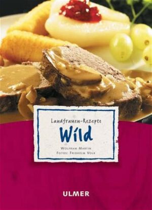 Wild ist beliebt für den Sonntagsbraten, aber es gibt auch viele alltagstaugliche und bodenständige Rezepte vom Lande! Eine abwechslungsreiche Auswahl von schnellen Frischlingssteaks bis zur festlichen gefüllten Damhirschkeule finden Sie in diesem Buch. Gerichte von Wildschwein, Reh, Rot- und Damhirsch, von Gämse und Mufflon, Hase und Kaninchen sowie von den bekannten Wildgeflügelarten machen Appetit auf gesundes Fleisch von natürlich aufgewachsenen Tieren. Ausserdem erfahren Sie, wo Sie am besten gutes Wildfleisch erwerben können und was Sie beim Kauf beachten sollten.