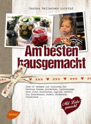 Die neue Küchenbibel für Selbermacher: Altbekanntes und Ausgefallenes für die ganze Familie einfach selber machen. Ob Käse oder Wurst machen, Brot selber backen, Fisch oder Fleisch selber räuchern, Bonbons oder Schokolade selber machen - hier finden Sie über 650 Rezepte: Hausgemachte Köstlichkeiten selbst buttern, käsen, wursten, räuchern, trocknen, einkochen, einlegen oder backen. Jedes Kapitel glänzt mit ausführlichem Basiswissen zu Zutaten und Handgriffen, gibt Begriffserklärungen und ermuntert dazu, selbst auszuprobieren. Mit vielen Tipps und Kniffen der Autorin und tollen Sonderseiten wie Babybrei kochen, Käsereste verwerten, Instant-Suppen für den Vorrat oder vegetarische Wurst.