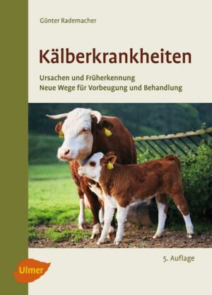 Verluste verhindern - Geld sparen! - Vorbeugungsmaßnahmen - Früherkennung - Ursachen und Symptome In diesem Buch zeigt der Autor, wie man durch die richtige Haltung und artgemäße Fütterung vielen Erkrankungen bei Aufzucht- und Zukaufkälbern vorbeugen kann. Leicht verständlich behandelt er die Ursachen und Symptome von häufig auftretenden Erkrankungen, deren Früherkennung für eine erfolgreiche Behandlung wichtig ist. Bei den Behandlungsmethoden wird auch auf Fehler hingewiesen, die eine Erkrankung verschlimmern können. Wichtige Fragestellungen  z.B. die negativen Auswirkungen von Diätmaßnahmen beim Kalb mit Durchfall  werden hier erstmals in einem Buch behandelt.