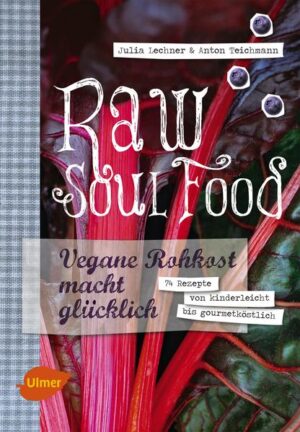 Roh-vegane Glücksküche: Sie suchen Alltagstaugliche vegane Rohkost-Rezepte für geschmackliche Highlights? In diesem Buch finden Sie fettfreie Fruit Love-Gerichte und rohköstlichem Basis-Know-how für Ein- und Umsteiger. Rohkost ist unglaublich vielfältig und abwechslungsreich - und macht einen Riesenspaß. Ob morgens, mittags oder abends, für unterwegs oder zu Hause, deftig oder süß, einfach oder anspruchsvoll - hier finden Sie 74 Rezepte von Salat, Fruit Love, Suppen, Hauptgerichten, Rohkost to go, Desserts, Kuchen, Torten und Pralinen bis Smoothies, Shakes und Cocktails. "Raw Soul Food" ist erhältlich im Online-Buchshop Honighäuschen.