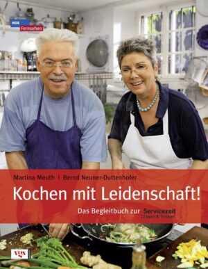 Bei diesem Buch ist der Titel Programm: Kochen, das ist die Leidenschaft des beliebten Duos Martina Meuth und Bernd Neuner-Duttenhofer, die der Zuschauer aus "WDR Servicezeit Essen und Trinken" kennt und schätzt. Bei Egmont VGS erscheint nun bereits der dritte Band, in dem Martina und Moritz - wie sie sich gegenseitig nennen - erneut mit Passion eine Küche vorstellen, die auf erstklassigen Zutaten beruht und durchaus nicht kompliziert sein muß. Klassische Zutaten wie Sauerkraut, Schmorbraten oder Pilze werden in den unterschiedlichsten Variationen vorgestellt. Ob traditionell, mediterran oder asiatisch - Martina und Moritz lieben Vielfalt und Abwechslung und sind immer auf der Suche nach einer Zubereitung, die ursprünglich und doch raffiniert ist. Wichtig ist ihnen dabei auch eine unkomplizierte Umsetzung ihrer Rezepte: "Kochen mit Leidenschaft" enthält zahlreiche Fotos aus der heimischen Küche des Kochduos, die die einzelnen Arbeitsschritte gut nachvollziehbar machen. Ergänzt werden die vielfältigen Rezepte durch Wissenswertes zu der Handhabung von Küchegeräten, über Zusammensetzung und Inhaltsstoffe der Nahrung und den Zusammenhang zwischen Qualität, Geschmack sowie Zubereitung. Dieses Kochbuch zeigt, dass Know-how rund ums Kochen und die Leidenschaft für eine erstklassige Küche zusammengehören!