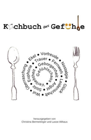 Wie schmeckt eigentlich Geborgenheit? Was isst man, wenn man traurig ist? Wie kocht man Überraschung? Was isst man, um ängstlich zu werden? Wie kocht man, wenn man wütend ist? Was trinkt man gegen Fernweh? Köche und Psychologen – genauer gesagt Kochauszubildende und Psychologiestudierende – haben gemeinsam an diesem „Kochbuch der Gefühle“ gearbeitet. Herausgekommen ist ein buntes, informatives und ideenreiches Werk, das zum Kochen, Essen, Genießen und vielleicht auch zum Nachdenken über Gefühle, sich selbst und die Welt verführt.