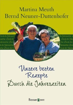 Über 100 Mal pro Jahr auf deutschen Bildschirmen Das ist das Kochbuch des beliebten und bekannten kochenden Ehepaars Martina Meuth und Bernd Neuner-Duttenhofer, in dem einmal nur Gemüse die Hauptrolle spielt. Für alles, was der heimische Markt im Frühling, Sommer, Herbst und Winter über zu bieten hat, sind appetitanregende Vorschläge zu finden. Immer mit einem kleinen mediterranen oder asiatischen Touch - damit Gemüsefans Neues ausprobieren und auch Gemüsemuffel für diese Gerichte begeistert werden können.