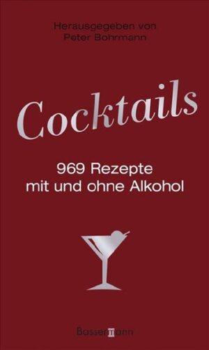 Die Bar-Bibel für die perfekte Cocktail-Party Der Genuss eines Cocktails versetzt einen in eine andere Welt – und lässt einen träumen von Urlaub, Muße, fernen Welten, exotischen Stränden oder karibischer Musik. Wie aus Getränken etwas ganz Besonders wird, weiß Barmeister Peter Bohrmann, Mitglied des Hauptvorstands der Deutschen Barkeeper-Union. Rund 1000 Rezepte für Mixdrinks - Klassiker und neue Kreationen, mit und ohne Alkohol, von würzig-herb und fruchtig-frisch bis cremig-lieblich - warten auf ihre Entdeckung. Ein kleines Lexikon des Barwissens führt durch die Welt der Zutaten und Geräte, nennt dem Hobbymixer die besten Tipps fürs Mixen, Einschenken und Dekorieren. Natürlich erfährt der Cocktail-Eleve auch, was er für die eigene Bar und eine perfekte Cocktail-Party zu Hause benötigt.