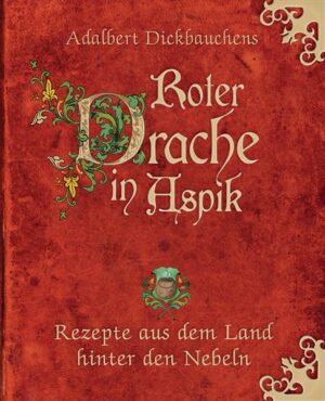 Fantasy für Feinschmecker Wer immer schon wissen wollte, wie Hobbits ihr drittes Frühstück zubereiten, warum ein Magier ein unabdingbares Küchenutensil ist oder wie man einen erlegten Drachen kulinarisch zelebriert, wird in diesem einmaligen Fantasy-Kochbuch fündig: Über 30 Rezepte aus fantastischen Welten warten darauf, Fans von Drachen, Elfen und anderen wundersamen Wesen lukullisch zu verzaubern. Jedes einzelne Gericht kann mühelos nachgekocht werden. Es braucht nur ein wenig Mut und Draufgängertum, sich in ein Küchen-Abenteuer der besonderen Art zu stürzen.