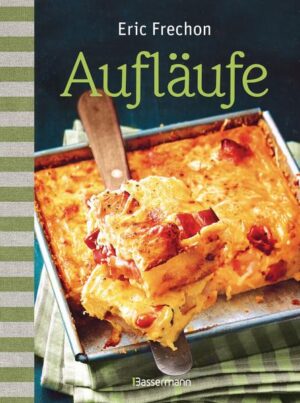 Unwiderstehliche Aufläufe - herzhaft und süß Herzhaft oder süß, exotisch oder traditionell - Aufläufe sind die Lieblingsgerichte aus dem Ofen schlechthin. Sie können viel mehr, als in der Alltagsküche den genialen Resteverwerter zu geben. Drei-Sterne-Koch Eric Frechon zeigt Ihnen, wie und lädt ein zu originellen und köstlichen Kreationen, serviert als Hauptspeise in der Auflaufform, als kleine Vorspeise im Glas oder als unwiderstehliches Dessert. Da locken verführerische Kombinationen mit Krabben und Curry, grünem Spargel und Parmesan oder Kirschen mit Pistazien. Für alle 30 Rezepte dieses Buches gilt: Sie sind einfach, schnell und stecken dabei voller Überraschungen.