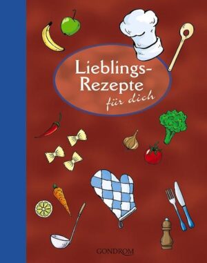 Essen und Trinken hält Leib und Seele zusammen! Gemeinsame Mahlzeiten sind für Familien, Freunde und Bekannte eine der schönsten Formen der Begegnung, und füreinander zu kochen, ist ein herrliches Alltagsgeschenk. Wie gern würde man doch so gut wie die Oma kochen, den Auflauf der besten Freundin selbst einmal ausprobieren oder dem Kind eine Rezeptsammlung mit auf den Weg geben. Das liebevoll gestaltete Buch bietet genügend Platz, um alle seine leckersten Rezepte einzutragen - ein wunderbares Geschenk für liebe Menschen.