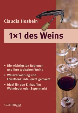 Abgang und Aromen, Saint-Émilion und Montalcino, AOC und DOCG — die Fachsprache des Weins ist für Einsteiger zunächst ein Rätsel: Woran erkenne ich einen Qualitätswein? Wie finde ich den Wein, der mir zusagt? Wie entsteht überhaupt Wein? Das 1x1 des Weins ist ein kompetenter Begleiter durch den Dschungel aus Fachbegriffen, Rebsorten und Herkunftsbezeichnungen. Neulingen bietet er einen ausführlichen Rundgang durch die Welt des Weins, und der reisende Weinkenner erhält zahlreiche Informationen über die Regionen und deren Weine. Unerlässliches Know-how zu Etikettenkunde und Verkostung sowie Übersichtskarten der Weinregionen machen aus dem praktischen Ratgeber eine kleine, aber feine Weinschule.