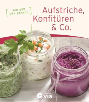 Mit selbstgemachten Aufstrichen und Marmeladen verleihen Sie Ihrem Frühstück eine herrlich individuelle Note. Genießen Sie klassisch-fruchtige Erdbeerkonfitüre, raffiniertes Apfelgelee mit Basilikum oder Schokocreme. Und wenn es herzhaft sein soll, probieren Sie doch würzige Frischkäsecreme, aromatischen Avocado- und Tofuaufstrich oder Feines mit Fleisch oder Fisch. Rund 100 Kreationen machen immer wieder Lust aufs Ausprobieren und Schlemmen. Und das Beste: Diese Aufstriche & Co. schmecken nicht nur morgens gut! Die Einleitung liefert alle Basics rund um das Thema. Zahlreiche Tipps zu Zutaten und Zubereitung, viele Variationsvorschläge sowie Nährwertangaben und Zubereitungszeiten zu jedem Rezept bieten wertvolle Zusatzinformationen.