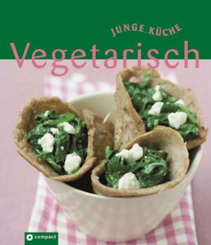 Vegetarisch (Junge Küche) Vegetarisch kochen liegt nicht nur voll im Trend sondern ist auch noch gesund und bekömmlich. Dieses Kochbuch aus der Reihe Junge Küche zeigt, wie innerhalb kurzer Zeit mit wenigen Zutaten immer wieder neue und raffinierte vegetarische Gerichte gezaubert werden können. Die Vielfalt reicht von kleinen Gerichten für zwischendurch über Snacks für Gäste, leckere Suppen und Salate bis hin zu klassischen und ausgefallenen Hauptgerichten für jeden Anlass - hier finden Liebhaber der vegetarischen Küche immer das passende Gericht! Wertvolle Tipps zu Lebensmitteln und Inhaltsstoffen, viele Variationsvorschläge und Nährwert- sowie Energieangaben runden die Rezeptsammlung ab. - über 60 vegetarische Rezepte plus zahlreiche Varianten - Snacks & Vorspeisen, Fingerfood, Suppen & Salate, Reis & Nudeln, Gemüse aus der Pfanne, Vegetarisches aus dem Ofen - Ausführliches Extra-Kapitel zu verschiedenen Kartoffel-Variationen - Nährwert- & Energieangaben zu jedem Rezept - ausführliches Register und viele Bilder