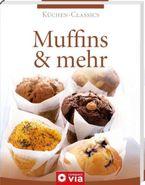 Muffins & mehr (Küchen-Classics) Muffins, die kleinen Minikuchen, haben sich in den vergangenen Jahren zum absoluten Trendgebäck entwickelt. Mit diesem Buch aus der Reihe Küchen-Classics lassen sich die nahezu unbegrenzten Möglichkeiten der Leckereien entdecken, von klassisch süßen Varianten über ausgefallene Variationen bis hin zu pikanten und deftigen Muffins. Erleben Sie die Vielfalt der kleinen Köstlichkeiten und lassen Sie sich immer wieder neu inspirieren. - über 120 süße und pikante Muffin-Rezepte - ausführliche Einleitung mit allem Wissenswerten rund um die unwiderstehlichen Minikuchen - Unterteilung in die Kapitel einfach & süß, fruchtig & saftig, raffiniert & trendig, herzhaft vegetarisch, pikant mit Fleisch & Fisch, Muffins für Feste - zahlreiche Tipps zu Zutaten, Zubereitung & Co. - unterschiedliche Varianten für mehr Abwechslung - Nährwert- und Energieangaben zu jedem Rezept - mit vielen Farbfotos, die Lust auf mehr machen