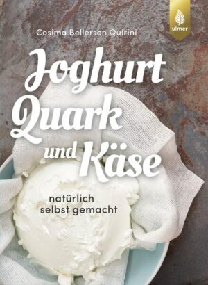 Eigene Milchprodukte zu Hause herstellen? Nichts leichter als das! Die Autorin Cosima Bellersen Quirini hat auch nur eine „ganz normale“ Küche. Mit einfachen Mitteln bereitet sie Joghurt, Buttermilch, Frischkäse, Schimmelkäse, würzigen Hartkäse und vieles mehr zu. In diesem Buch erklärt sie alles Wichtige zum Milchverarbeiten und stellt viele erprobte Rezepte für köstliche Naturprodukte vor - ganz ohne Geschmacksverstärker, Konservierungsstoffe und künstliche Aromen. Stellen Sie mit den leicht verständlichen Anleitungen Ihre hausgemachten Milchprodukte ganz einfach selbst her: für naturreinen Genuss aus eigener Hand.