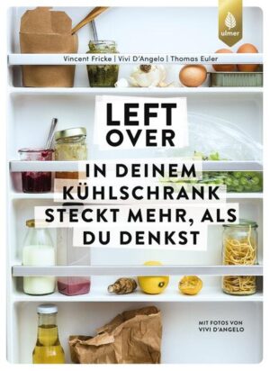 Zuviel eingekauft, schlecht geplant oder einfach vergessen? Mit diesem intuitiven Kochbuch mit den wunderschönen Foodfotos von Vivi d’Angelo kein Problem, denn Koch Vincent Fricke zeigt, wie man mit Resten aus dem Kühlschrank nachhaltig kochen kann. Mit über 70 einfachen Rezeptideen für Suppen, Salate, Pestos und Chutneys, Reste vom Lieferservice, Bratenreste, Brotreste, Desserts und Kuchen kannst du ganz easy die Lebensmittelverschwendung bei dir zu Hause beenden. Außerdem gibt der Autor im Buch hilfreiche Tipps und Tricks zur Organisation, dem Einkauf sowie der Lagerung von Lebensmitteln und erklärt, welche Lebensmittel und Gewürze du immer im Haus haben solltest.